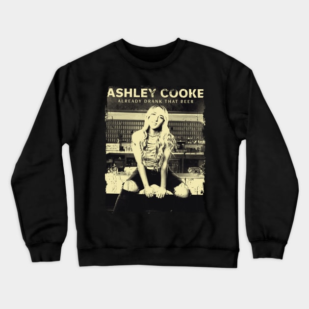 the ashley cooke vintage look Crewneck Sweatshirt by freshtext Apparel10